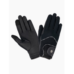 Gants d'équitation LeMieux 3D Mesh Noir Gants d'équitation LeMieux 3D Mesh Noir