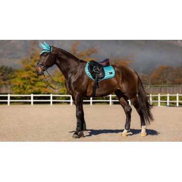 LeMieux Loire Classic Close Contact Square zadeldek Azur Blauw LeMieux Loire Classic Close Contact Square zadeldek Azur Blauw