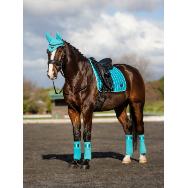 Tapis LeMieux Loire Classic Dressage Square Azure Tapis LeMieux Loire Classic Dressage Square Azure