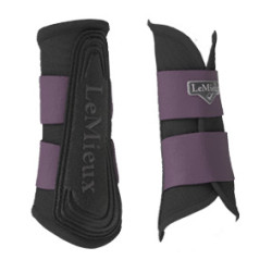 Guêtres LeMieux Grafter Figue Violet Guêtres LeMieux Grafter Figue Violet