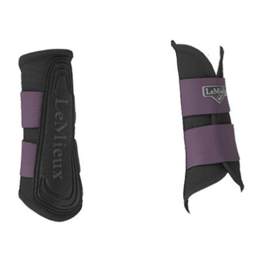 Guêtres LeMieux Grafter Figue Violet Guêtres LeMieux Grafter Figue Violet