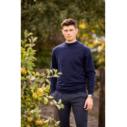 Pull col rond LeMieux homme Bleu marine