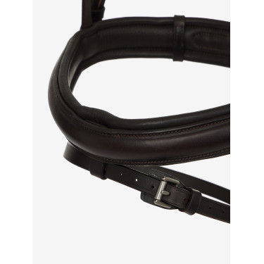 LeMieux Arika dressuur hoofdstel Bruin / zilver