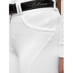Pantalon LeMieux Amara II Basanes Blanc Pantalon LeMieux Amara II Basanes Blanc