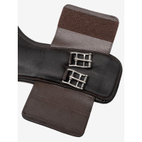 Sangle courte anatomique LeMieux Gel-Tek avec aimant Marron Sangle courte anatomique LeMieux Gel-Tek avec aimant Marron