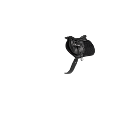 Tapis LeMieux Crystal Suede Close Contact Noir