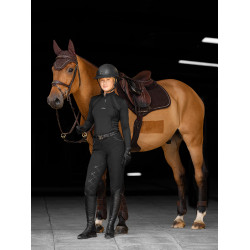 Tapis LeMieux Crystal Suede Close Contact Marron Tapis LeMieux Crystal Suede Close Contact Marron