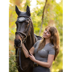 Bonnet anti-mouches LeMieux Earth Moss Marron