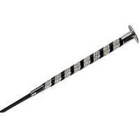 Dressuurzweep Whip & Go Diamond nylon handvat Zwart