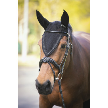 Bonnet pour chevaux long Pénélope strass Bonnet pour chevaux long Pénélope strass
