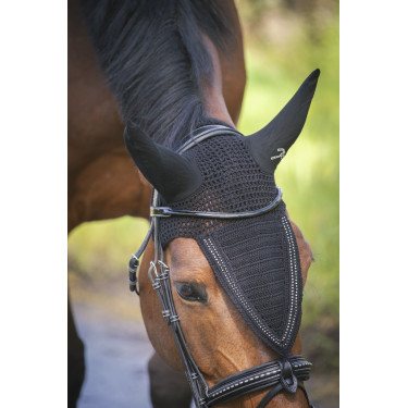 Bonnet pour chevaux long Pénélope strass Bonnet pour chevaux long Pénélope strass