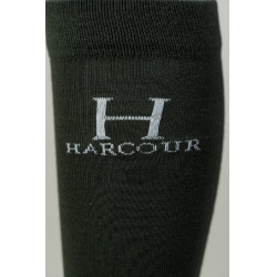 Chaussettes Badminton Harcour Kaki