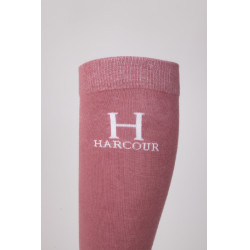 Chaussettes Badminton Harcour Rose