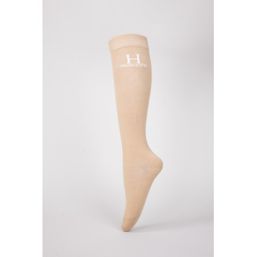 Chaussettes Badminton Harcour Sable Beige