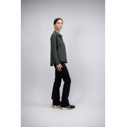 Harcour Sharly blouse Kaki Groen Harcour Sharly blouse Kaki Groen