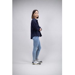 Chemise Harcour Sharly Marine Bleu marine