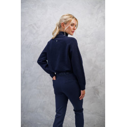 Chino Jersey Harcour Pavia Marine Bleu marine Chino Jersey Harcour Pavia Marine Bleu marine
