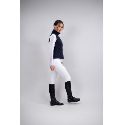 Gilet sans manches France Harcour Baccarat Marine Bleu marine