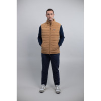 Mouwloze bodywarmer Harcour Porto Kameel Bruin