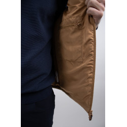 Doudoune sans manches Harcour Porto Camel Marron