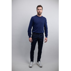 Jean Harcour Jimmer Jean brut Bleu marine