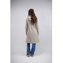 Long Trench Coat Harcour Tweeta Beige