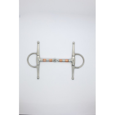 Mors aiguille rouleaux laiton 13 mm Harcour Mors aiguille rouleaux laiton 13 mm Harcour