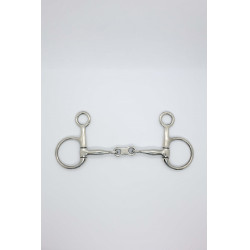 Mors Baucher double brisure lien plat 11mm Harcour