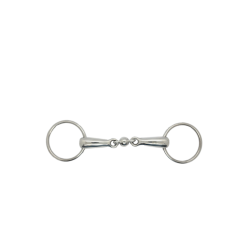 Mors simpel dubbel gebroken ring 20 mm Harcour Mors simpel dubbel gebroken ring 20 mm Harcour