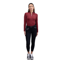 Fleece paardrijbroek Harcour Jaipur Zwart