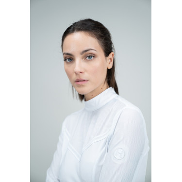 Wedstrijdpolo Harcour Casall Wit