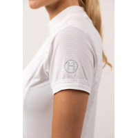 Polo de concours Harcour Evita Blanc Polo de concours Harcour Evita Blanc