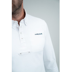 Polo de concours Harcour Piano Blanc Polo de concours Harcour Piano Blanc