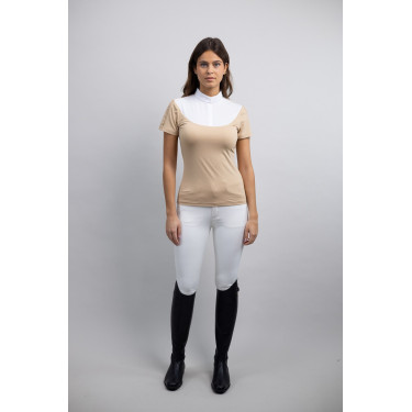 Polo de concours Harcour Prystie Sable Beige Polo de concours Harcour Prystie Sable Beige