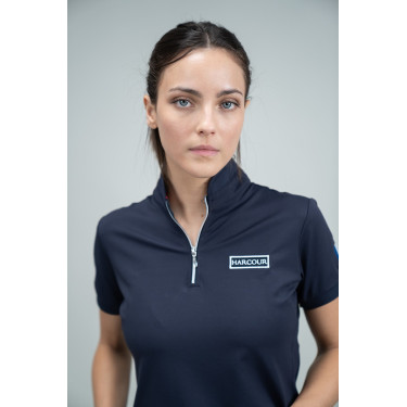 Polo Frankrijk Harcour Shivah Marine Marineblauw