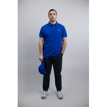 Polo Harcour Pampelonne Bleu électrique