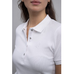 Polo Harcour Poly Blanc