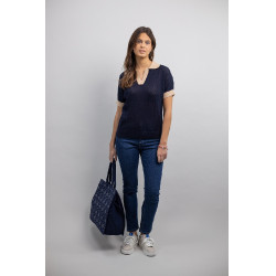 Polo Harcour Pomelo Marine Bleu marine Polo Harcour Pomelo Marine Bleu marine