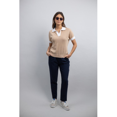 Polo Harcour Pomelo Sable Beige