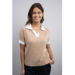 Polo Harcour Pomelo Sable Beige