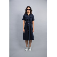 Jurk Harcour Disca Marine Marineblauw Jurk Harcour Disca Marine Marineblauw