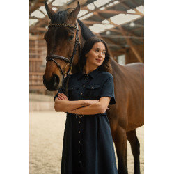 Robe Harcour Disca Marine Bleu marine Robe Harcour Disca Marine Bleu marine