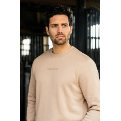 Sweater Harcour Shelton Zandkleurig Beige