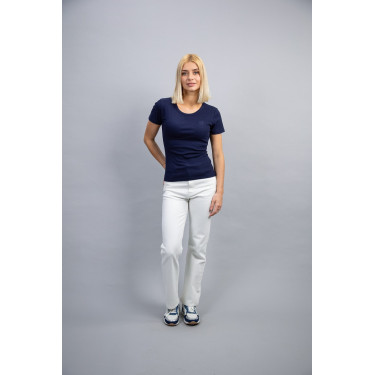 T-shirt Harcour Tarlala Marine Marineblauw