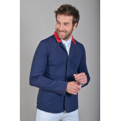 Veste de concours Harcour Pegase Marine / rouge Veste de concours Harcour Pegase Marine / rouge
