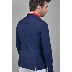 Veste de concours Harcour Pegase Marine / rouge Veste de concours Harcour Pegase Marine / rouge