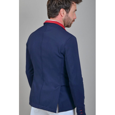 Veste de concours Harcour Pegase Marine / rouge Veste de concours Harcour Pegase Marine / rouge