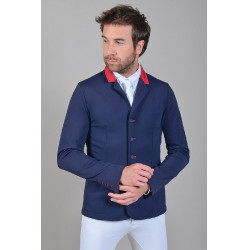 Veste de concours Harcour Pegase Marine / rouge Veste de concours Harcour Pegase Marine / rouge