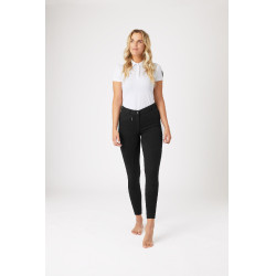 Pantalon Horze Active à fond silicone femme Noir Pantalon Horze Active à fond silicone femme Noir