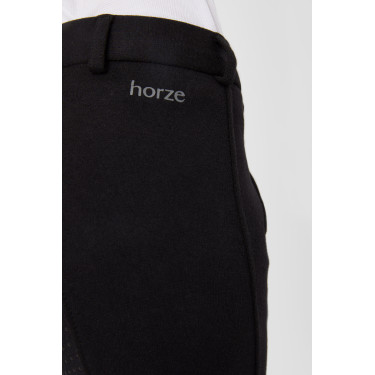Pantalon Horze Active à fond silicone enfant Noir Pantalon Horze Active à fond silicone enfant Noir
